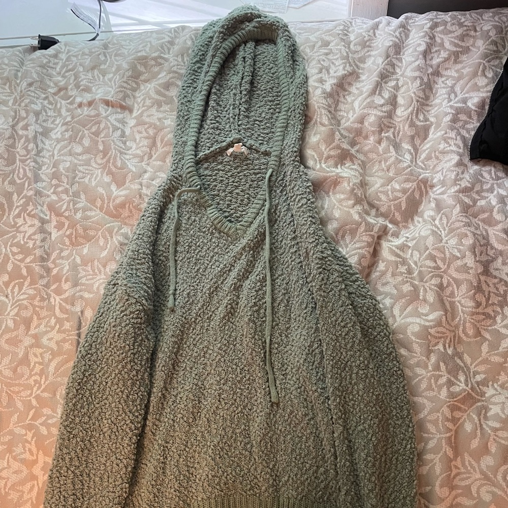 A long sleeve hoodie